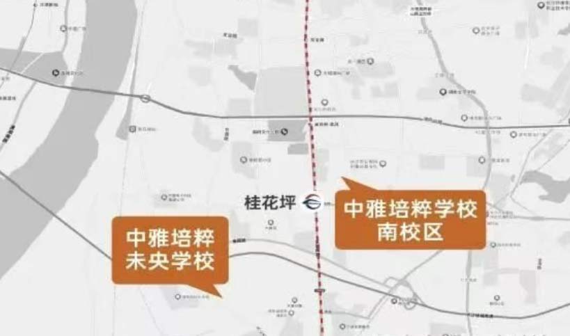 中雅培粹未央学校区位图