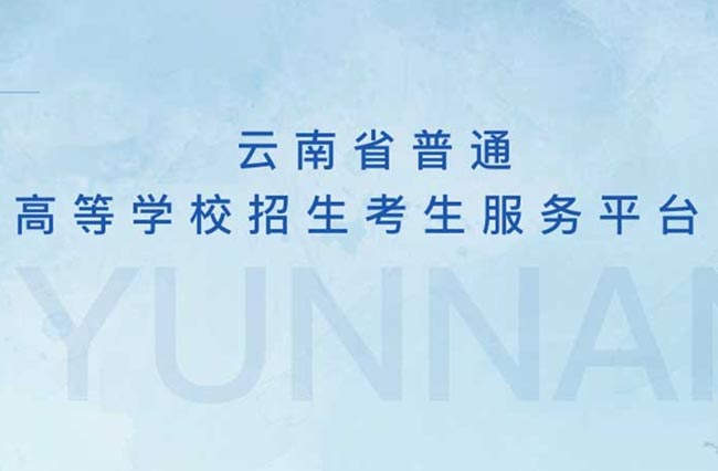 云南省普通高等学校招生考生服务平台官网（https://gk.ynzs.cn）